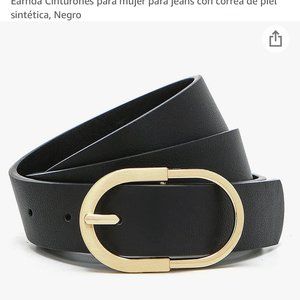 Earnda Womens Belts for Jeans Faux Leather Strap